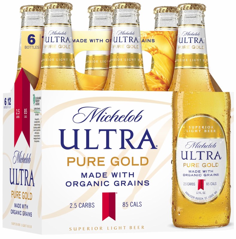 Michelob Ultra Pure Gold 6pk 12oz Btl Legacy Wine And Spirits